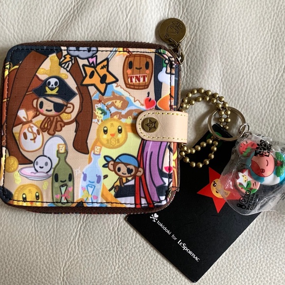 Brand New Tokidoki x Ledportsac Bio-Fold Wallet - Picture 2 of 3